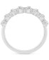 ფოტო #4 პროდუქტის Diamond Cluster Band (1 ct. t.w.) in 14k White Gold