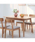 Фото #2 товара Solid Oak Round Dining Table for 6-8 People