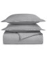 Фото #2 товара 550 Thread Count 100% Cotton 3-Pc. Duvet Cover Set, Full/Queen, Created for Macy's