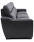 Фото #5 товара Gabrine 3-Pc. Leather Sofa with 2 Power Recliners, Created for Macy's