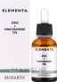 Gesichtsserum Zink + Niacinamid 11% - Bioearth Elementa Purify Zinc + Niacinamide 11% 15 ml