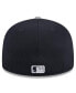 Фото #4 товара Men's Navy New York Yankees 2024 Batting Practice 59FIFTY Fitted Hat