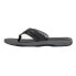 Фото #3 товара Sperry Baitfish Flip Flops Mens Black Casual Sandals STS25593