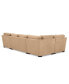 Фото #25 товара Radley 4-Pc. Fabric Chaise Sectional Sofa with Corner Piece, Created for Macy's