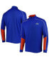 ფოტო #4 პროდუქტის Men's Royal Florida Gators Shotgun 2.0 Omni-Wick Quarter-Zip Jacket