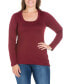 ფოტო #1 პროდუქტის Women's Plus Size Long Sleeves T-Shirt