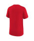 Big Boys Red Toronto Raptors Essential Practice T-shirt