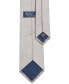 Фото #2 товара Men's Silk Repp Tie