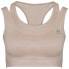 ODLO Ceramicool Seamless Medium Impact Sports Bra Sepia Rose Melange, XS - фото #2