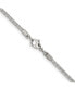 Chisel stainless Steel Polished 2.4mm Snake Chain Necklace