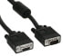 Фото #1 товара InLine S-VGA Extension Cable 15HD male / female black 0.5m