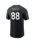 Фото #2 товара Men's Luis Robert Black Chicago White Sox City Connect Name and Number T-shirt