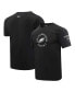 Фото #1 товара Men's Black Philadelphia Eagles Hybrid T-shirt