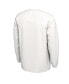 Фото #2 товара Men's White Arizona Wildcats 2024 On Court Bench Long Sleeve T-shirt