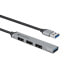 Фото #1 товара USB-разветвитель CoolBox COO-HUB195 Серый Серебристый