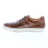 Фото #10 товара Bed Stu Holly F319002 Womens Brown Leather Lace Up Lifestyle Sneakers Shoes