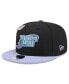 Фото #3 товара Men's Black/Purple Tampa Bay Rays Grape Big League Chew Flavor Pack 9FIFTY Snapback Hat