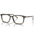 ფოტო #1 პროდუქტის Men's Square Eyeglasses, PH2259 56