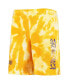 ფოტო #3 პროდუქტის Big Boys Gold Los Angeles Lakers Santa Monica Tie-Dye Shorts