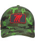 Фото #3 товара Men's Camo, Black Ole Miss Rebels Classic99 Veterans Day Trucker Snapback Hat