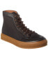 Фото #1 товара Frye Hoyt Mid Lace Leather Sneaker Men's Black 11.5