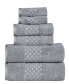 Фото #1 товара Feather and Stitch Luna 6-Pc. Towel Set