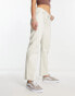 Фото #1 товара Weekday Arrow low rise straight leg jeans in chalk white