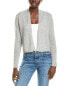 Sofiacashmere Cropped Open Cashmere Cardigan Women's