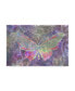 Фото #1 товара Cora Niele 'Purple Pink Butterfly Watercolor' Canvas Art - 24" x 16" x 2"