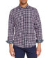 ფოტო #1 პროდუქტის Men's Slim-Fit All Knit Queensland Long Sleeve Shirt