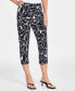 Women's Printed Capri Pants, Created for Macy's