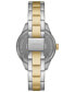 ფოტო #3 პროდუქტის Women's Rye Multifunction Two-Tone Stainless Steel Watch, 36mm