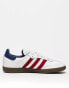 Adidas Originals Samba OG trainers in white and oxblood Белый, 38 - фото #1