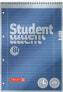 Brunnen 10-67 111 - Blue,Metallic - 80 sheets - Lined paper - A4 - 90 g/m² - Spiral binding