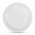 Фото #2 товара Набор многоразовых тарелок Algon Круглый Белый Пластик (36 штук)