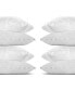 Фото #3 товара Poly-Cotton Zippered Pillow Protector - 200 Thread Count - Protects Against Dust, Dirt, and Debris - Queen Size - 8 Pack
