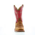 Фото #3 товара Double H Roger Square Toe I.C.E. Roper 11" Mens Brown Cowboy Western Boots