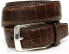 Фото #2 товара Brighton 170094 Mens 1 3/8" Escape Leather Casual Tapered Belt Brown Size 30
