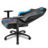 Фото #8 товара Sharkoon SKILLER SGS20, Padded seat, Padded backrest, Black, Blue, Black, Blue, Foam, Polyurethane (PU), Foam, Polyurethane (PU)