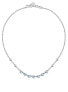 Elegant necklace with cubic zirconia Colori SAVY14