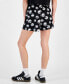 Juniors' Jack Skellington Halloween Graphic Shorts