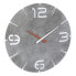 Фото #1 товара TFA Dostmann Designer radio-controlled wall clock CONTOUR, Wall, Round, Grey, White, Plastic, AA, 1.5 V