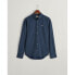 GANT Reg Micro Print long sleeve shirt