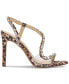 ფოტო #2 პროდუქტის Women's Jaycin Barely-There Rhinestone Evening Sandals