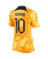 Фото #3 товара Women's Memphis Depay Orange Netherlands National Team 2022/23 Home Breathe Stadium Replica Player Jersey