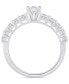 ფოტო #7 პროდუქტის Diamond Marquise Engagement Ring (1 ct. t.w.) in 14k Gold