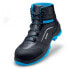 Фото #4 товара Ботинки безопасности для взрослых Uvex Arbeitsschutz 95562, черные-синие, ESD, S3, SRC, с застежкой на шнурках