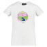 CMP 39T7555 short sleeve T-shirt Bianco / Pink Fluo, 14 лет - фото #1