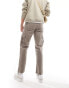 Фото #4 товара New Look cargo trouser with contrast stitch in light brown