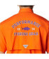 Men's Orange Clemson Tigers Bonehead Button-Up Shirt